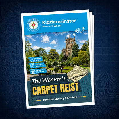 Kidderminster - Weaver's Wharf Treasure Trail - front cover