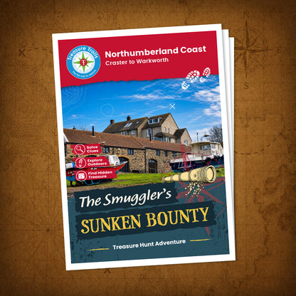 Northumberland Coast - Craster to Warkworth Treasure Trail - front cover