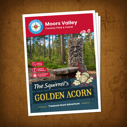 Moors Valley - Country Park & Forest Treasure Trail - front cover