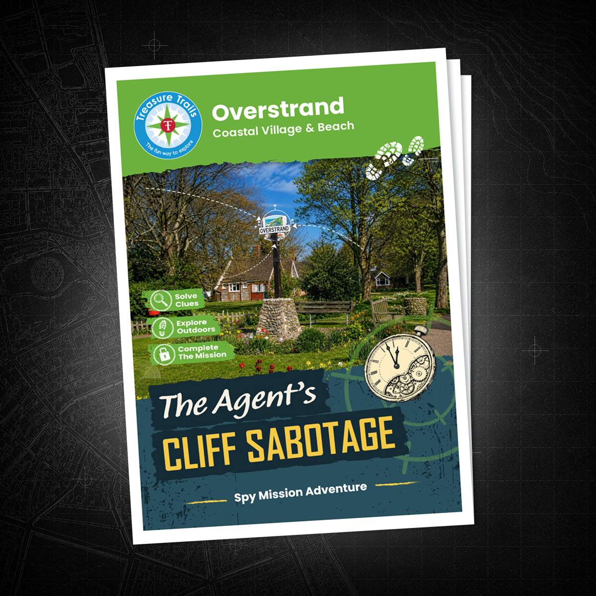 Overstrand - Coastal Village & Beach Treasure Trail - front cover