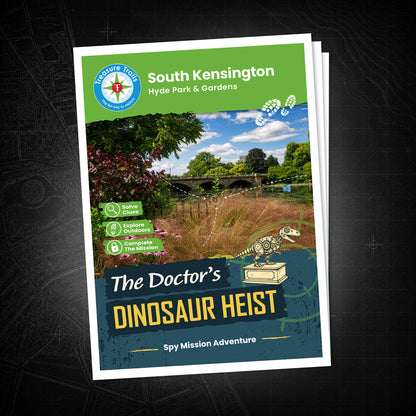 South Kensington - Hyde Park & Gardens Treasure Trail - front cover