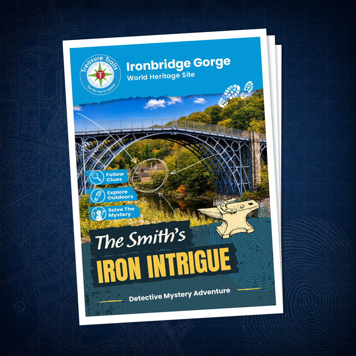 Ironbridge Gorge - World Heritage Site Treasure Trail - front cover