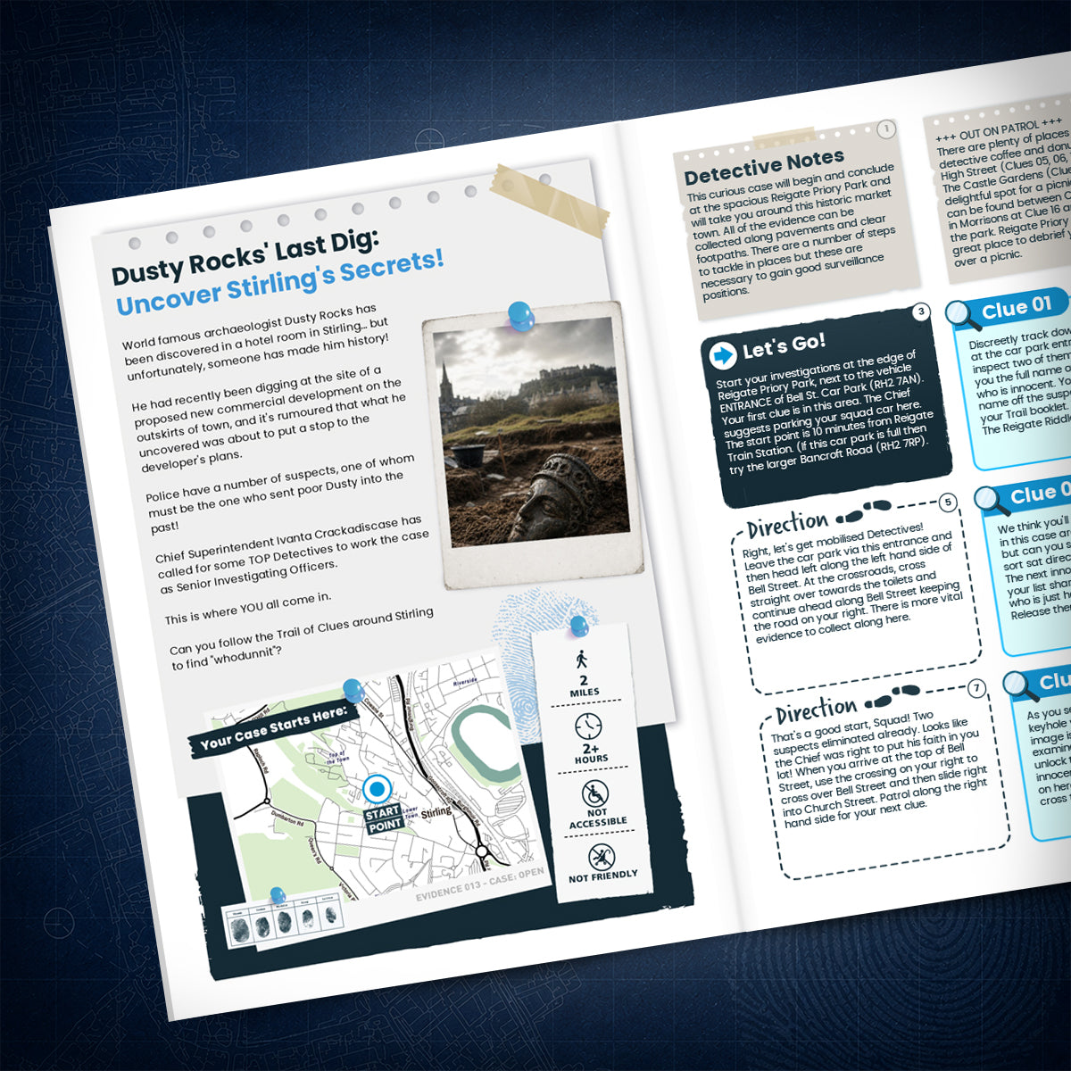 Stirling - Castle, Halls & Centre Treasure Trail - story page