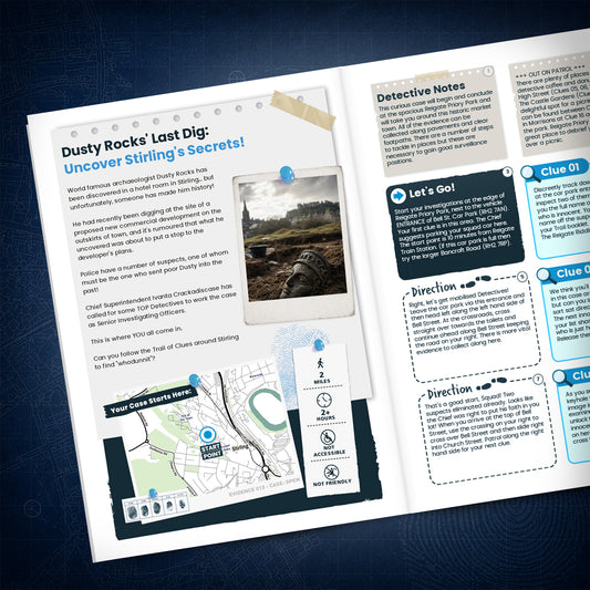 Stirling - Castle, Halls & Centre Treasure Trail - story page