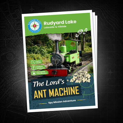 Rudyard Lake - Lakeside & Hillside Treasure Trail - front cover
