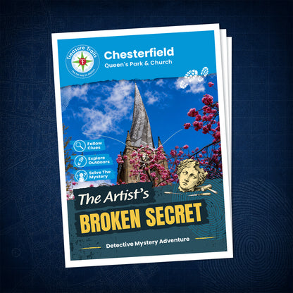 Chesterfield - Queen's Park & Church Treasure Trail - front cover