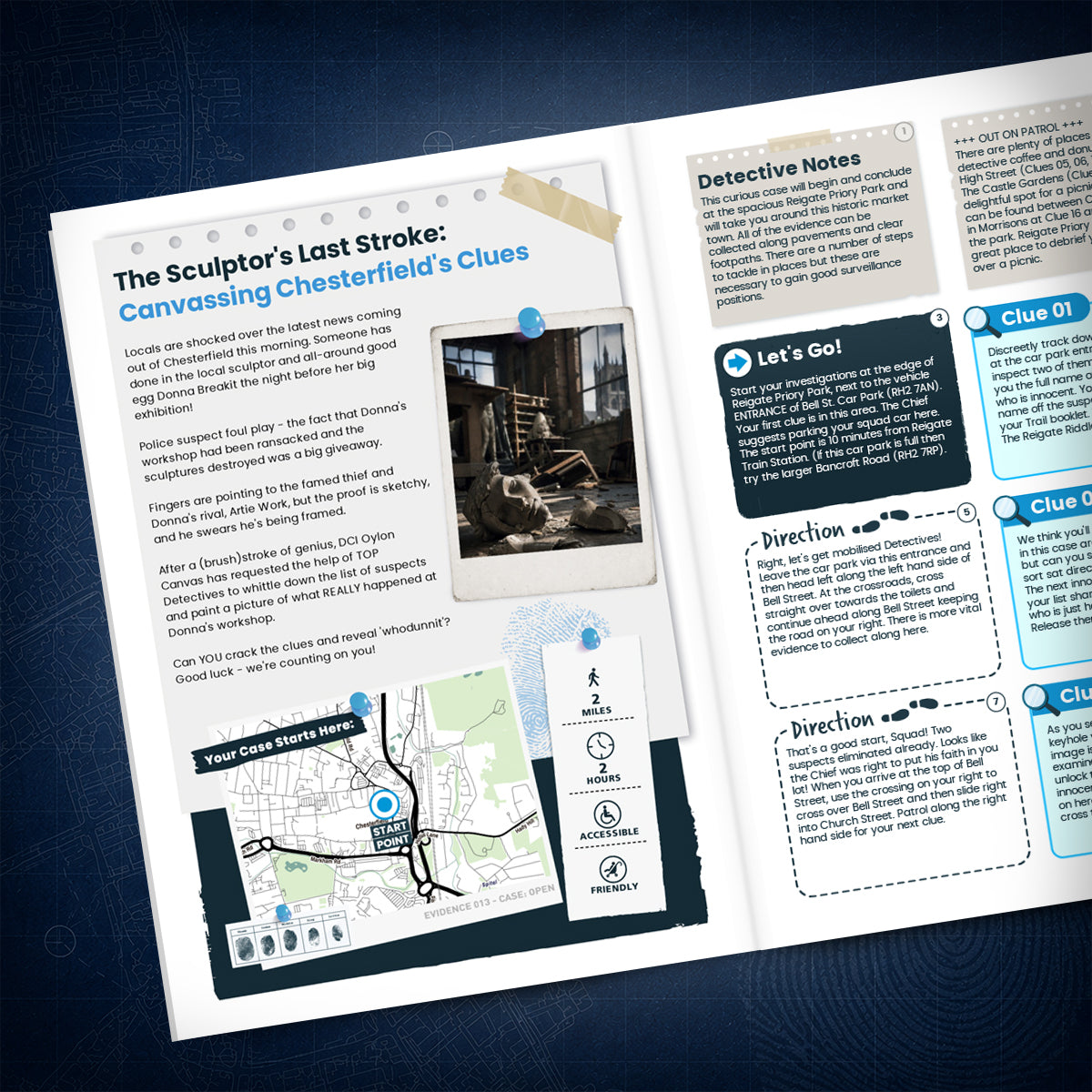 Chesterfield - Queen's Park & Church Treasure Trail - story page