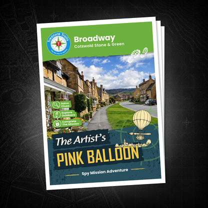 Broadway - Cotswold Stone & Green Treasure Trail - front cover