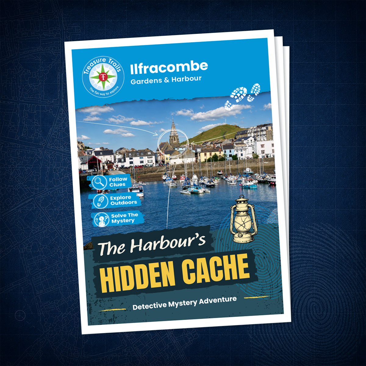 Ilfracombe - Gardens & Harbour Treasure Trail - front cover