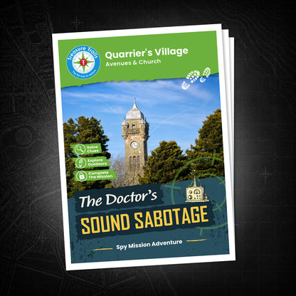 Quarrier's Village - Avenues & Church Treasure Trail - front cover