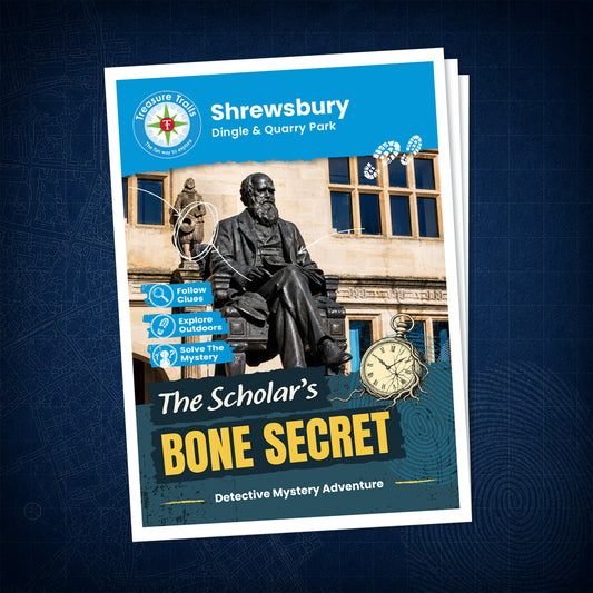 Shrewsbury - Dingle & Quarry Park Treasure Trail - front cover