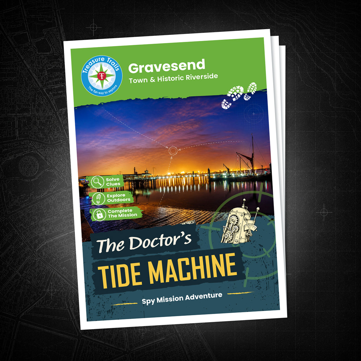 Gravesend - Town & Historic Riverside Treasure Trail - front cover
