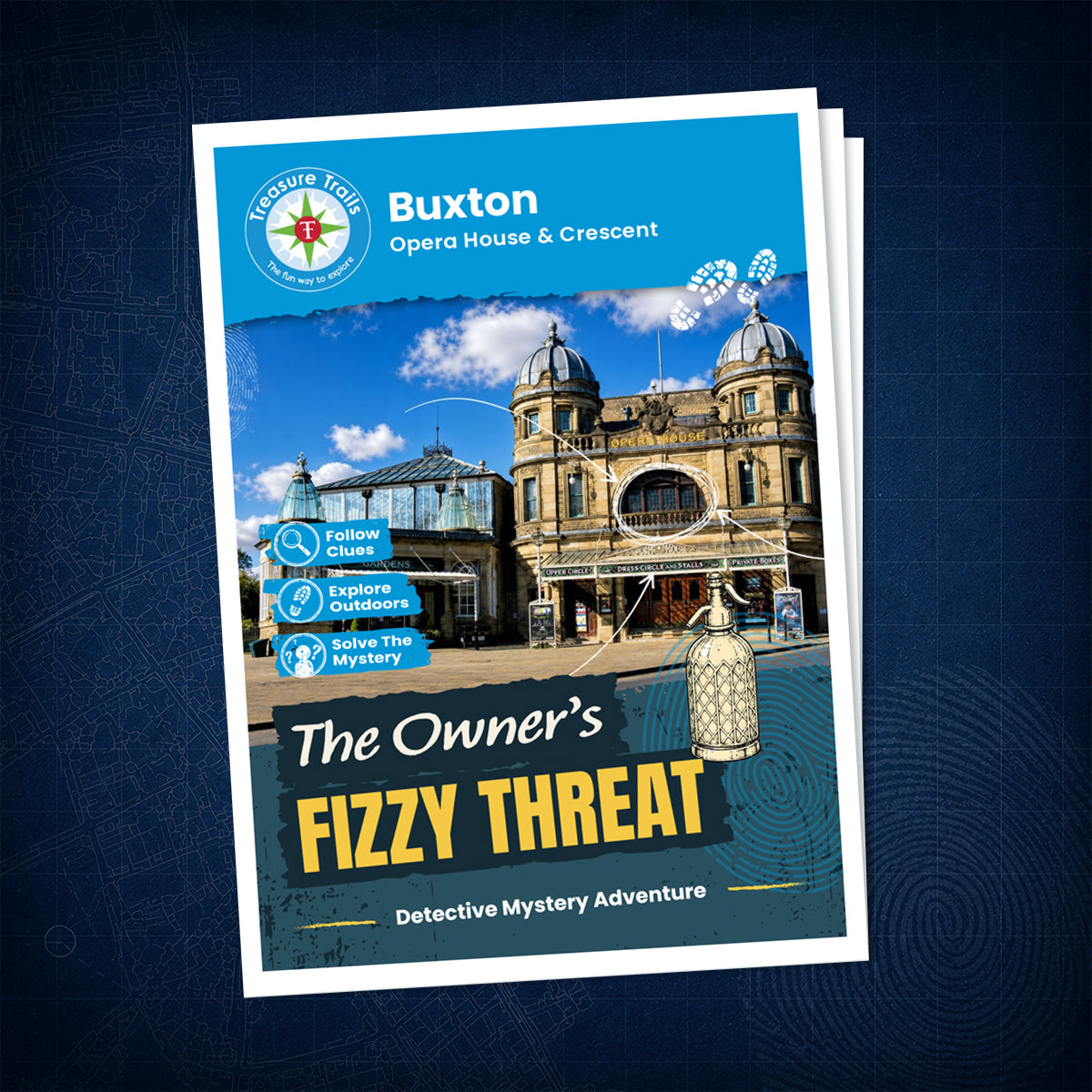 Buxton - Opera House & Crescent Treasure Trail - front cover