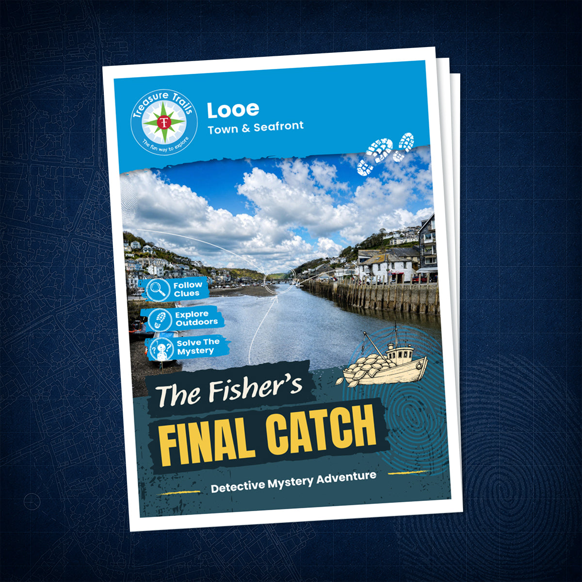 Looe - Town & Seafront Treasure Trail - front cover