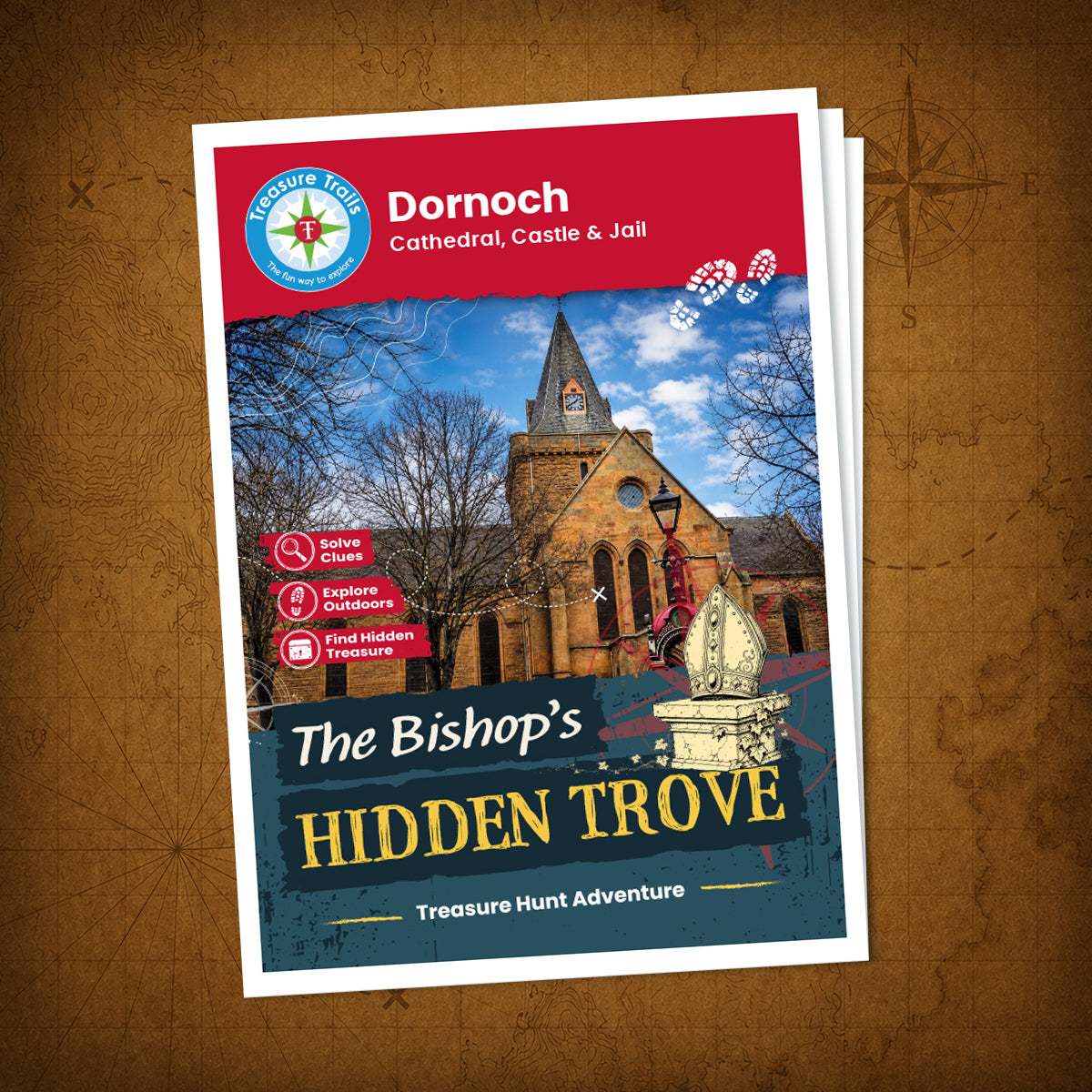 Dornoch - Cathedral, Castle & Jail Treasure Trail - front cover
