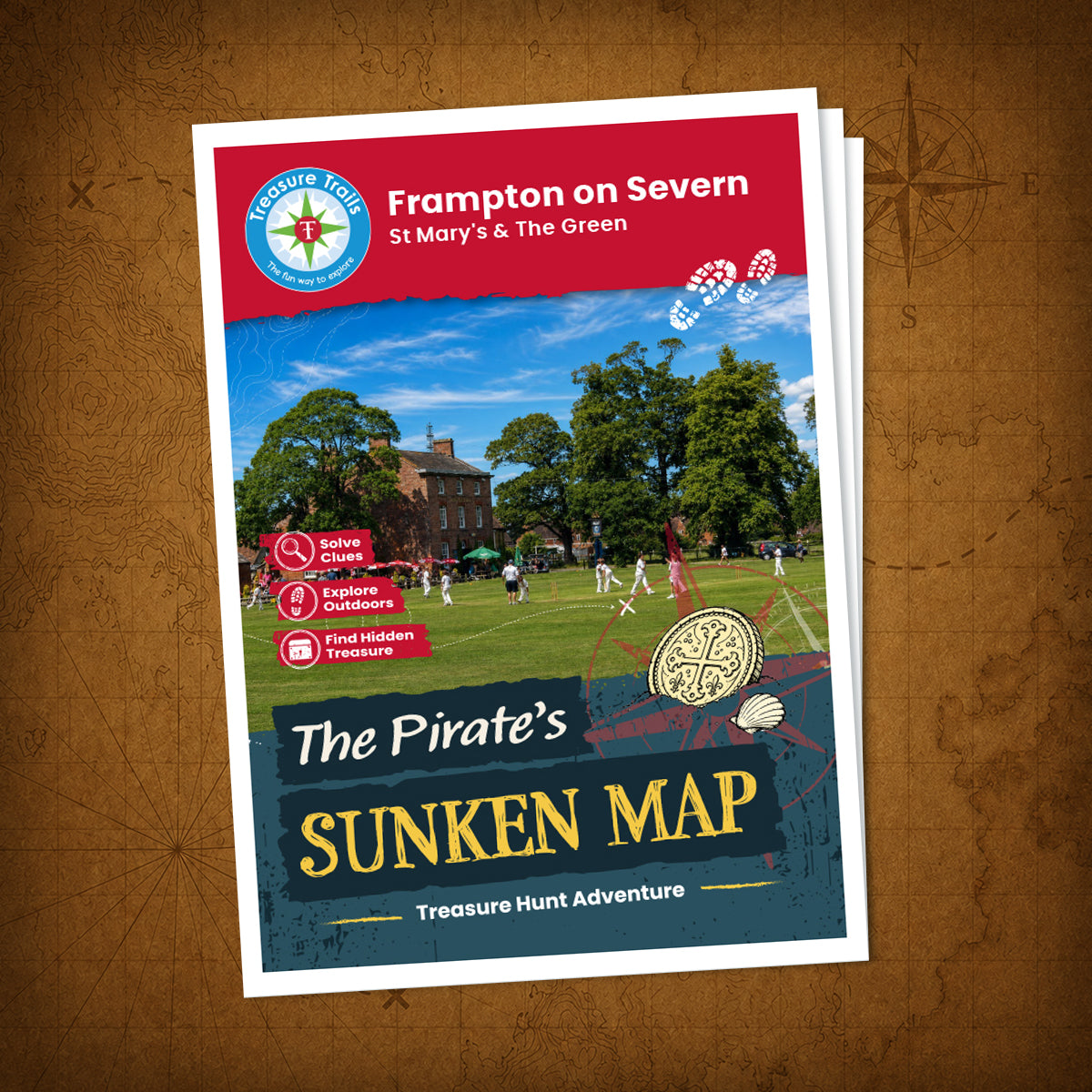 Frampton on Severn - St Mary's & The Green Treasure Trail - front cover