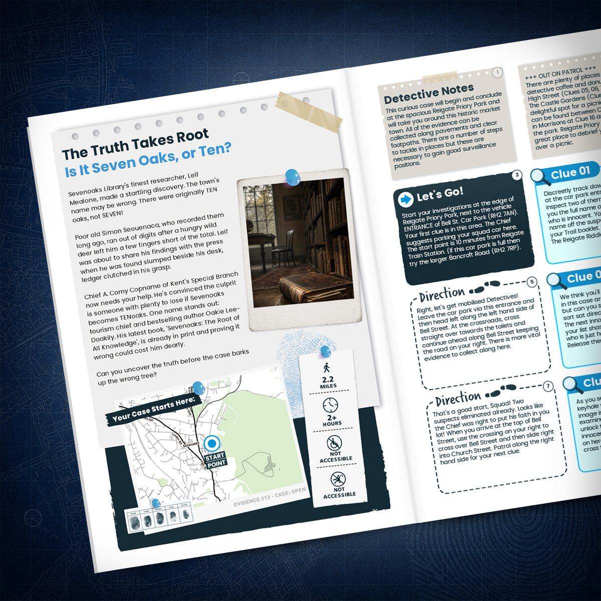 Sevenoaks - Town & Knole Park - story page