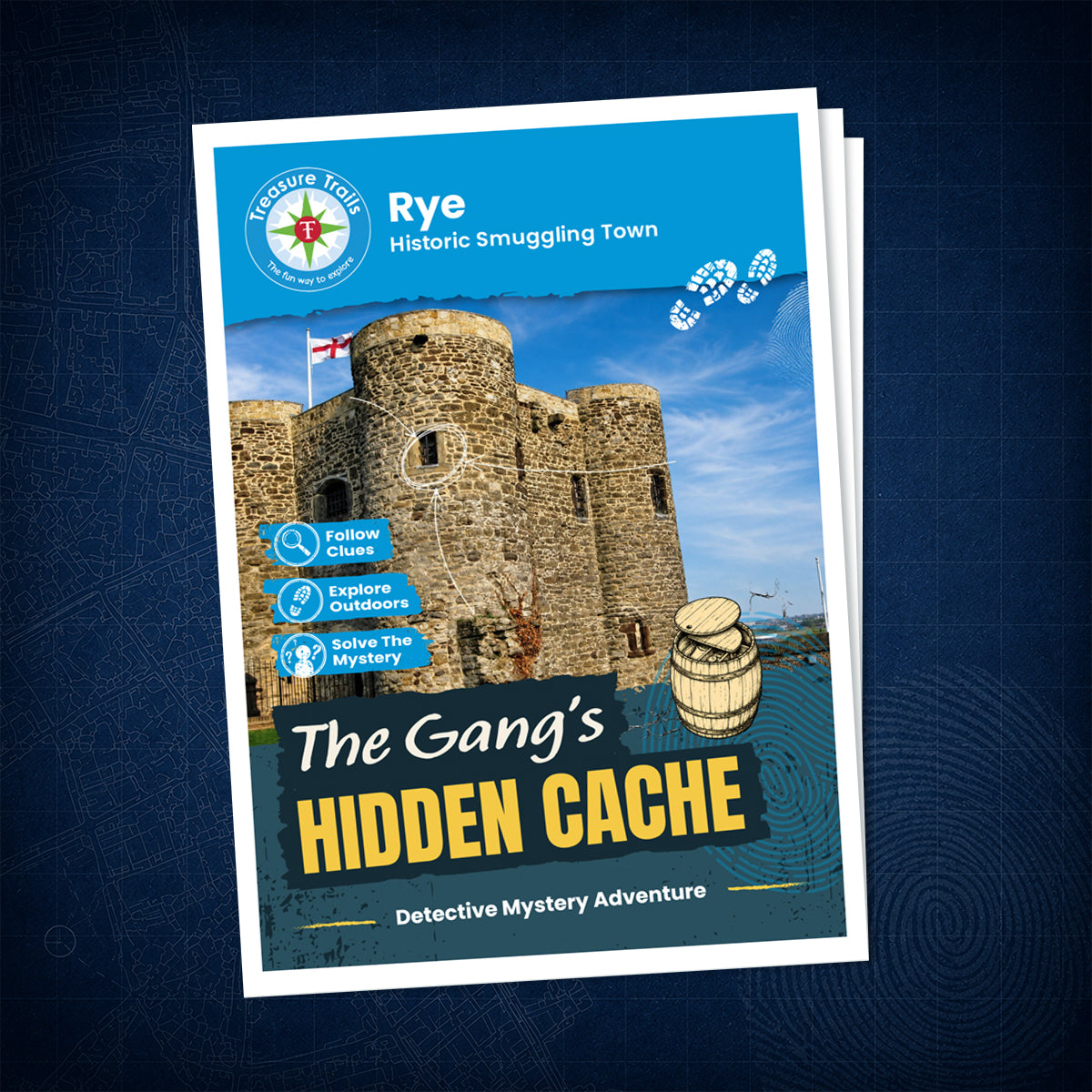 Rye - Historic Smuggling Town Treasure Trail - front cover