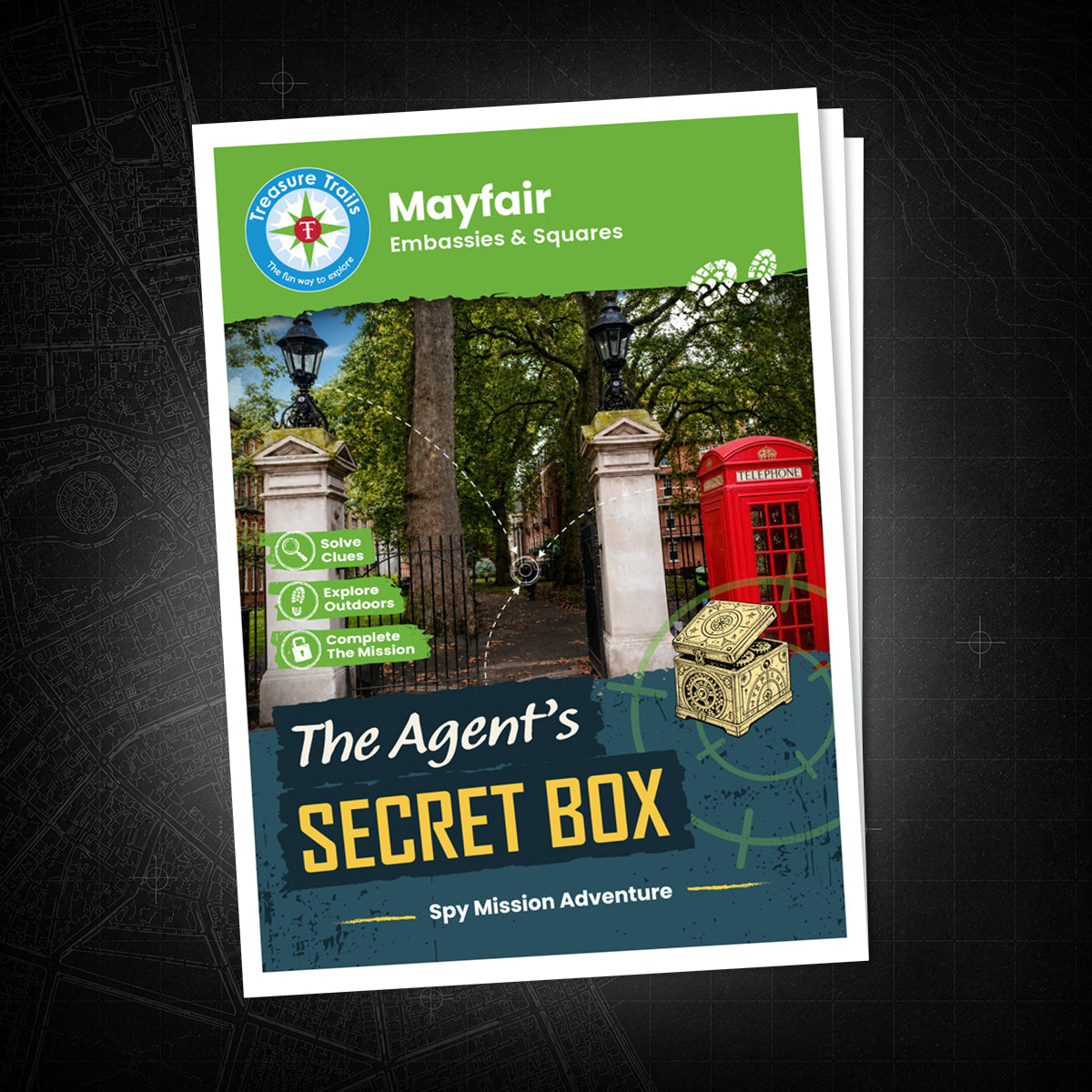 Mayfair - Embassies & Squares Treasure Trail - front cover
