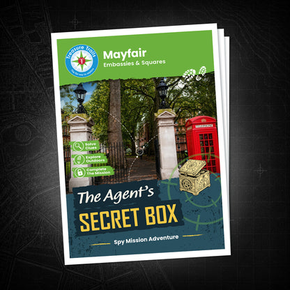 Mayfair - Embassies & Squares Treasure Trail - front cover