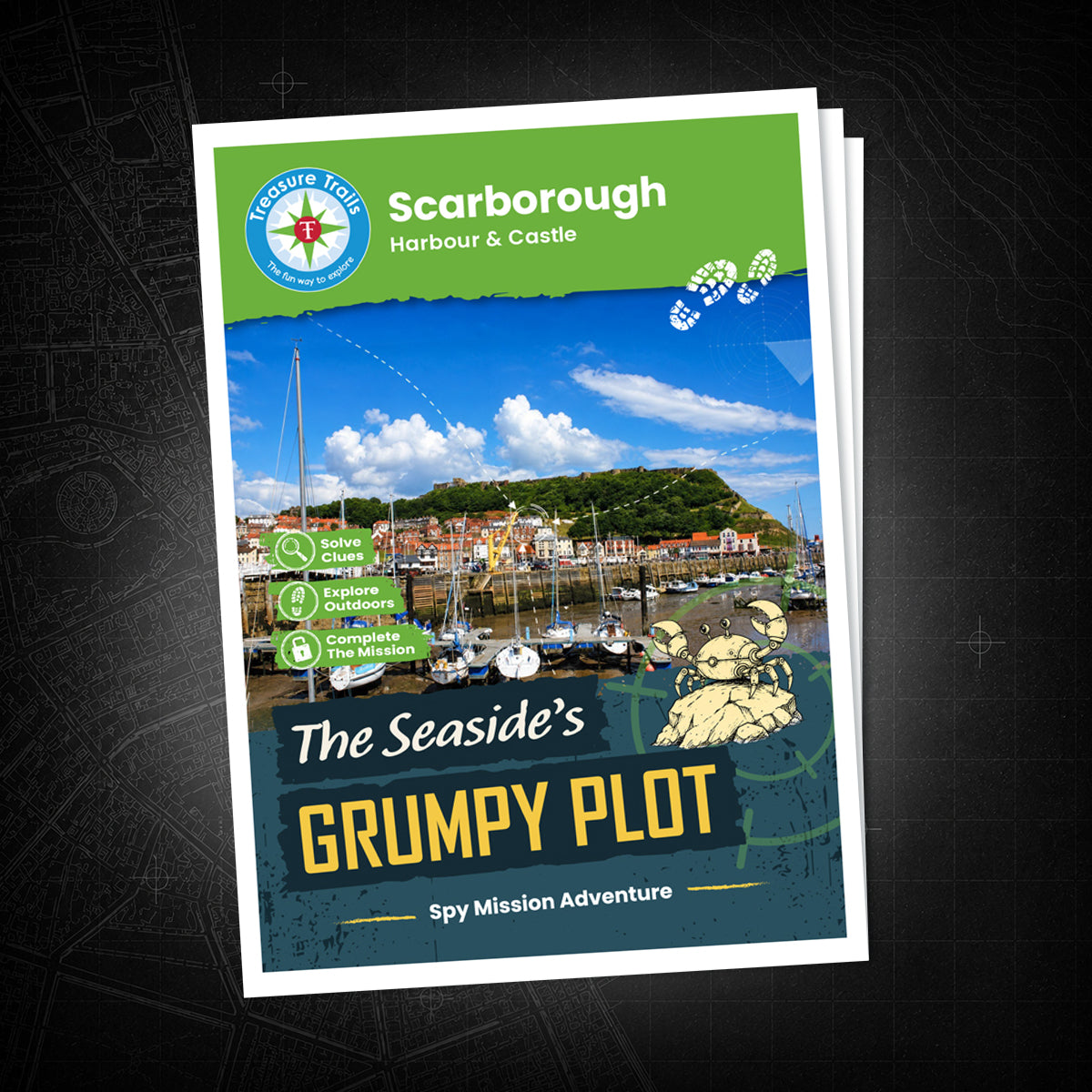 Scarborough - Harbour & Castle Treasure Trail - front cover