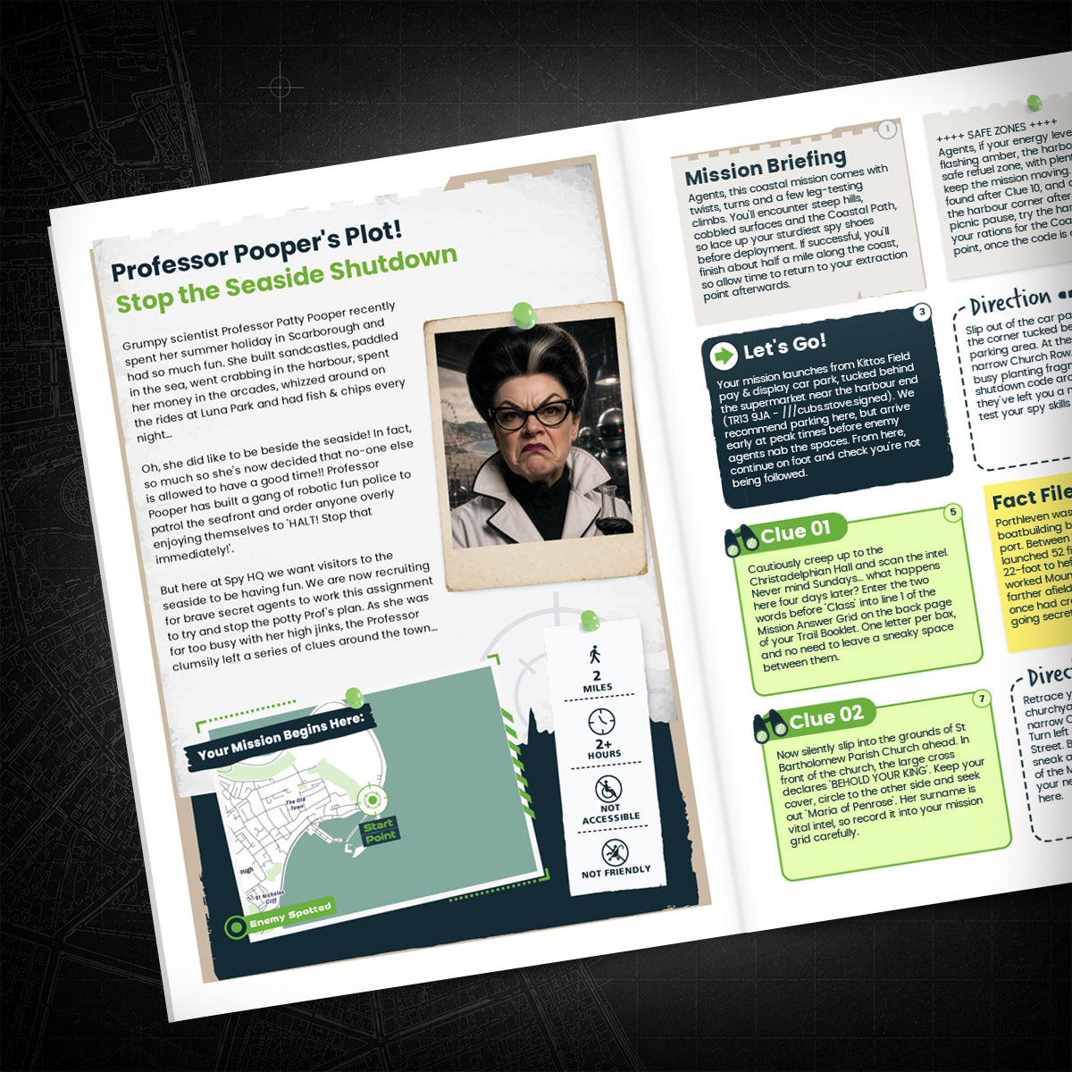 Scarborough - Harbour & Castle Treasure Trail - story page