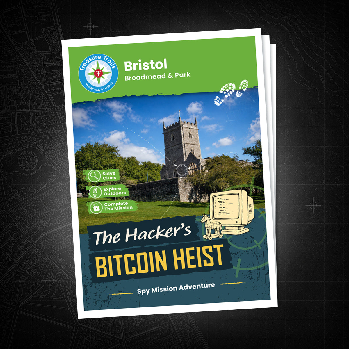 Bristol - Broadmead & Park Treasure Trail - front cover