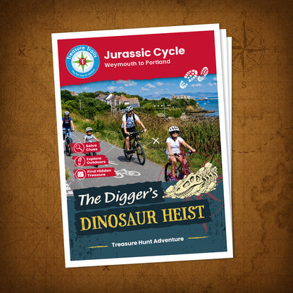 Jurassic Cycle - Weymouth to Portland Treasure Trail - front cover