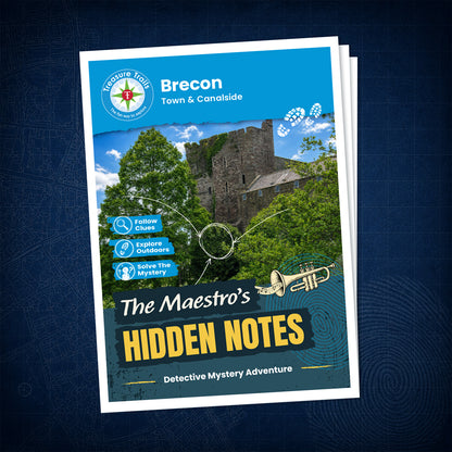 Brecon - Town & Canalside Treasure Trail - front cover