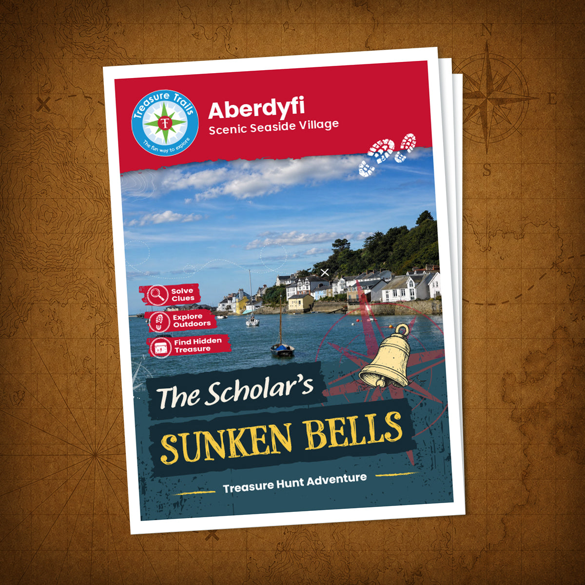 Aberdyfi - Scenic Seaside Village Treasure Trail - front cover