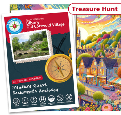 Treasure Hunt in Bibury - Solve Clues & Explore