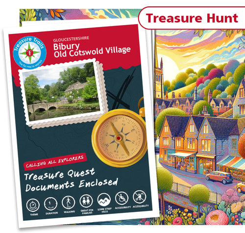 Treasure Hunt in Bibury - Solve Clues & Explore