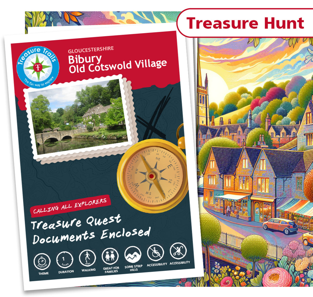 Treasure Hunt in Bibury - Solve Clues & Explore