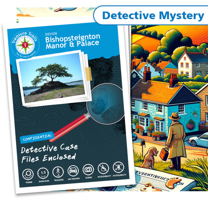 Treasure Hunt in Bishopsteignton - Solve Clues & Explore
