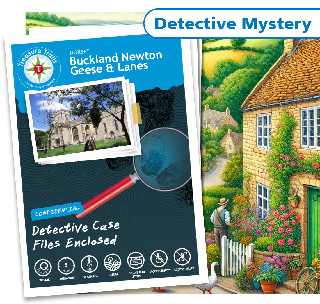 Treasure Hunt in Buckland Newton - Solve Clues & Explore