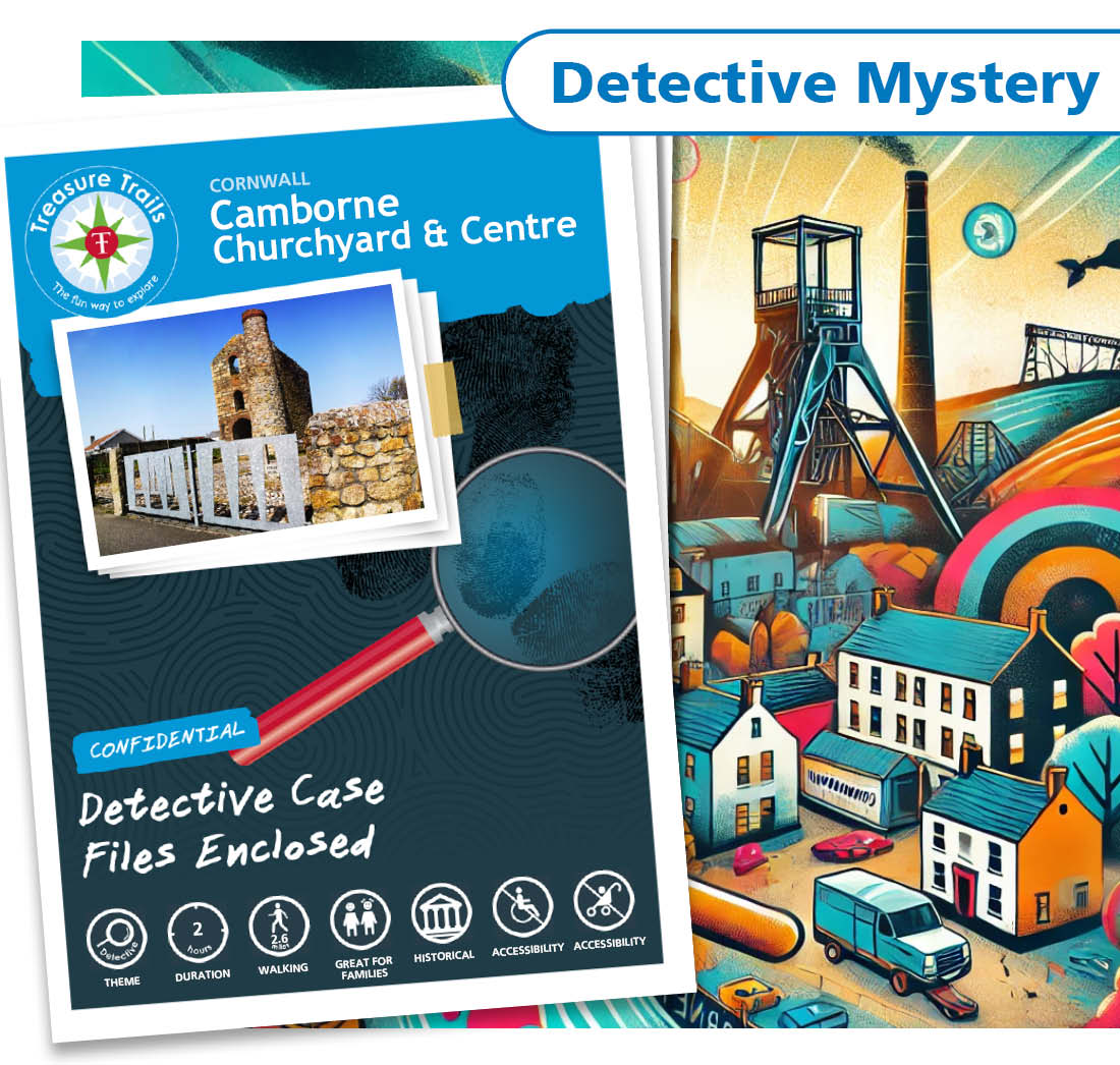 Treasure Hunt in Camborne - Solve Clues & Explore