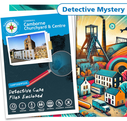 Treasure Hunt in Camborne - Solve Clues & Explore