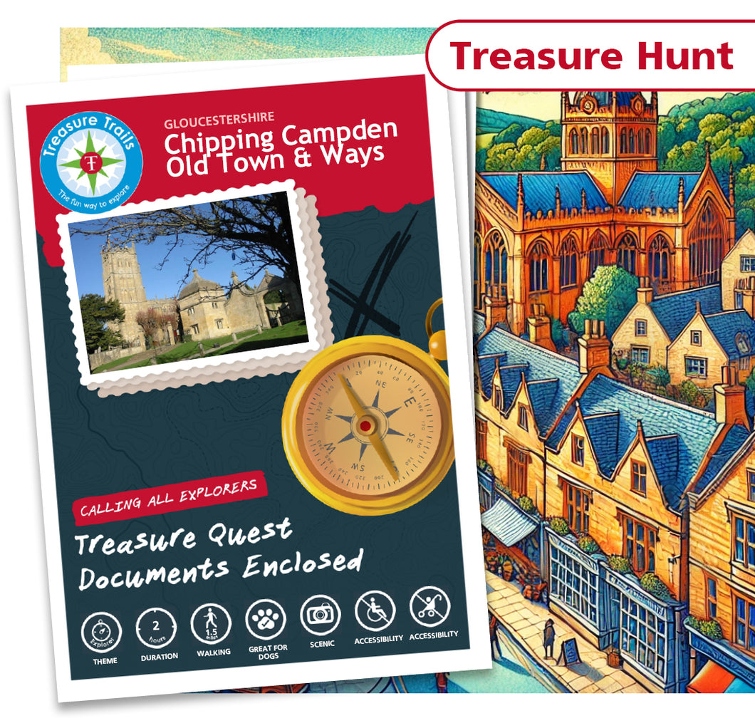 Treasure Hunt in Chipping Campden - Solve Clues & Explore