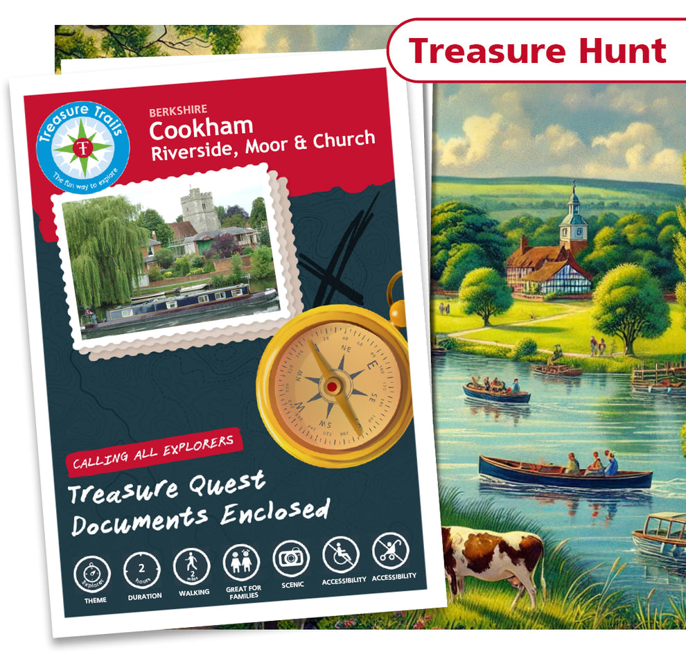 Treasure Hunt in Cookham - Solve Clues & Find Hidden Gems