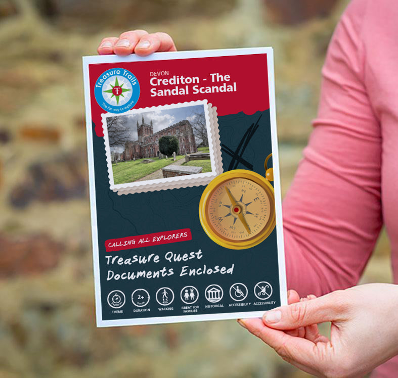 Fun Treasure Hunt in Crediton for Families & Friends