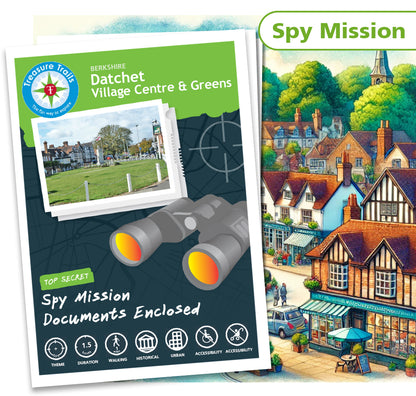 Treasure Hunt in Datchet - Solve Clues & Explore