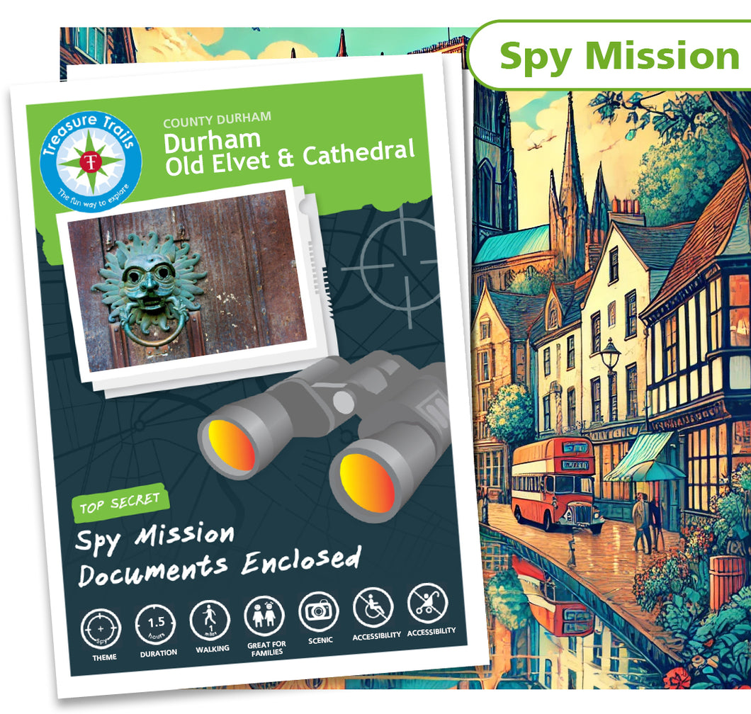 Durham - Old Elvet & Cathedral - Treasure Hunt