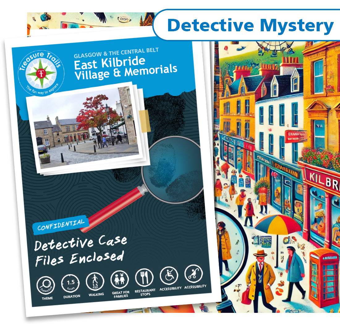 Treasure Hunt in East Kilbride - Solve Clues & Explore
