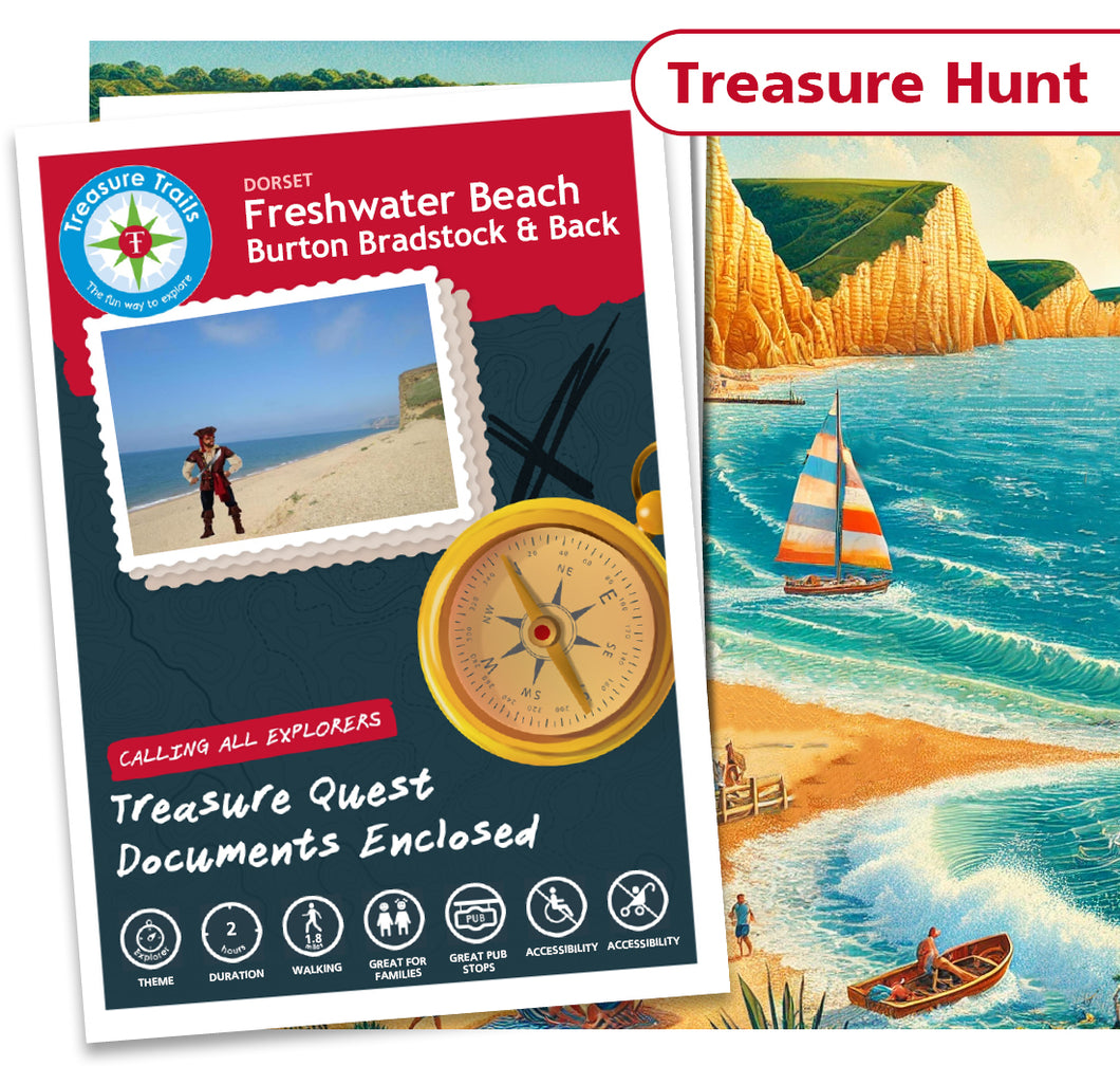 Treasure Hunt in Freshwater Beach - Solve Clues & Explore