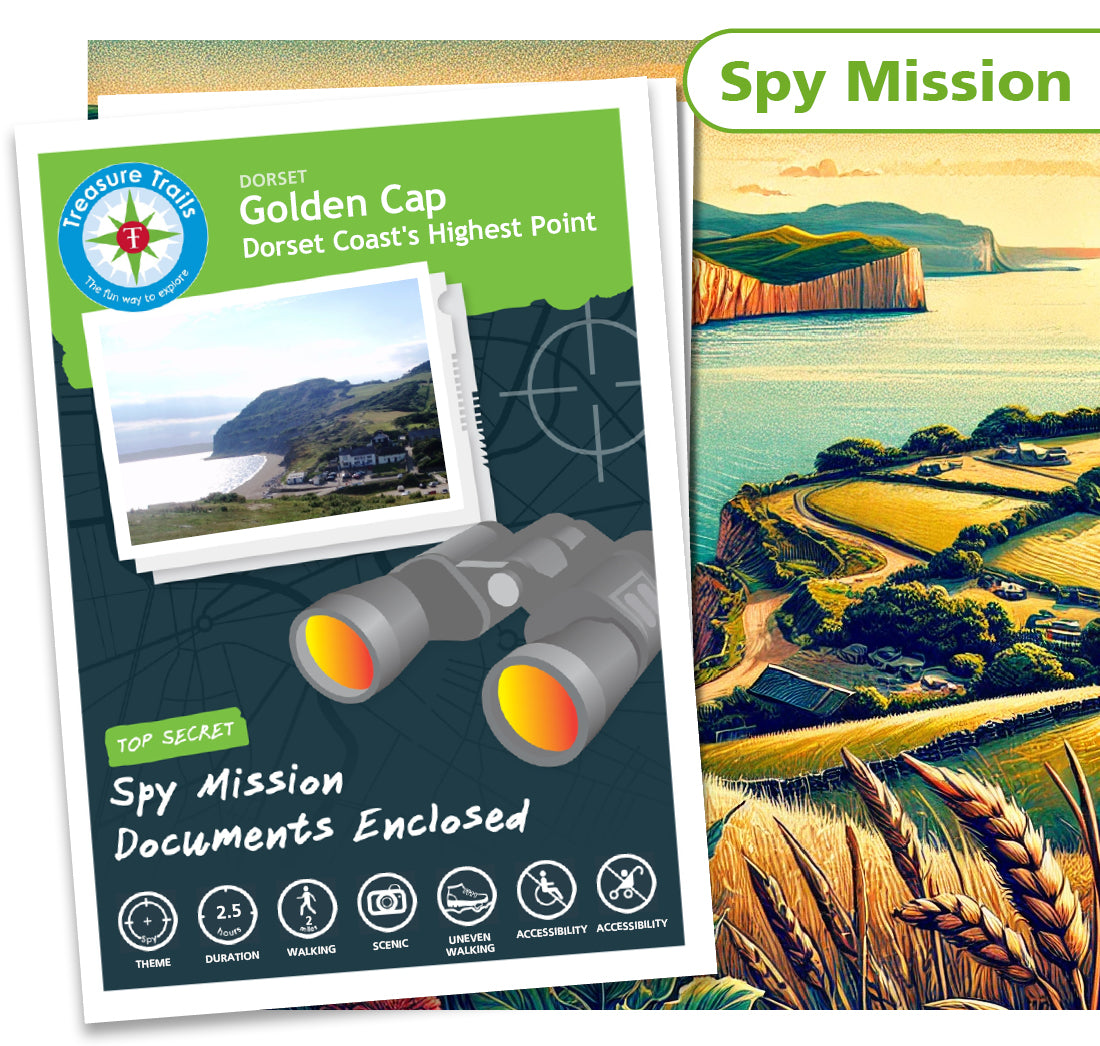 Treasure Hunt in Golden Cap - Solve Clues & Explore