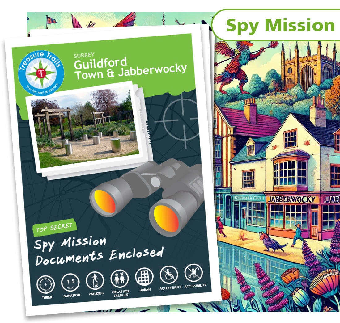 Guildford - Town & Jabberwocky - Treasure Hunt