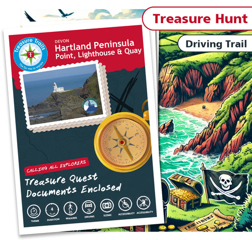 Treasure Hunt in Hartland Peninsula - Solve Clues & Explore