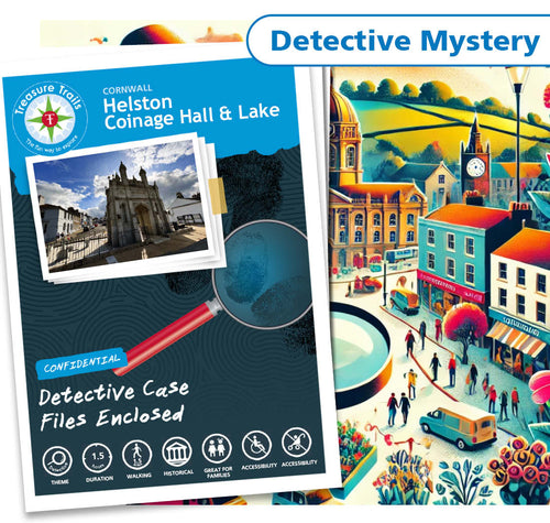 Treasure Hunt in Helston - Solve Clues & Explore