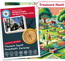 Load image into Gallery viewer, Treasure Hunt in Holland Park - Solve Clues &amp; Explore
