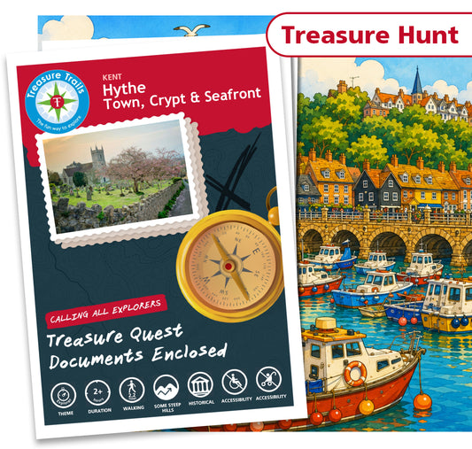 Hythe Town, Crypt and Seafront Treasure Hunt Trail